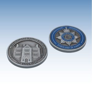 Challenge Coin - Lock Up Silver