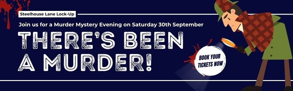 Murder Mystery Event – Saturday 30th September 2023
