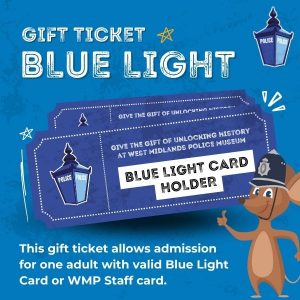 Gift Ticket - Blue Light Card Holder
