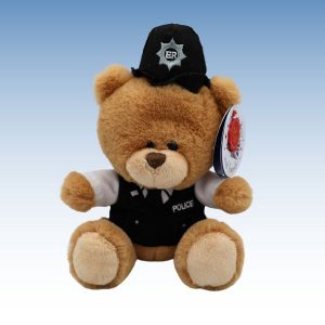 15cm Police Officer Teddy Bear