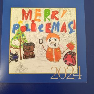 image of our 'Merry Policemas' Christmas card