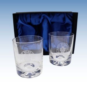 Whisky Glasses - Boxed Pair
