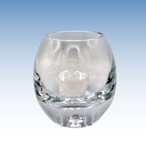 Candle Holder WMP crest