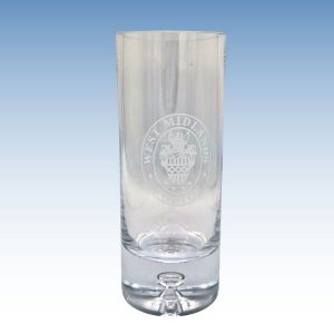 Glass vase WMP Crest