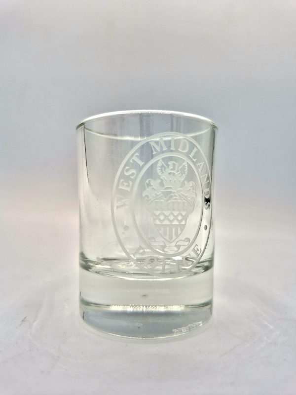 Shot glass - WMP Crest