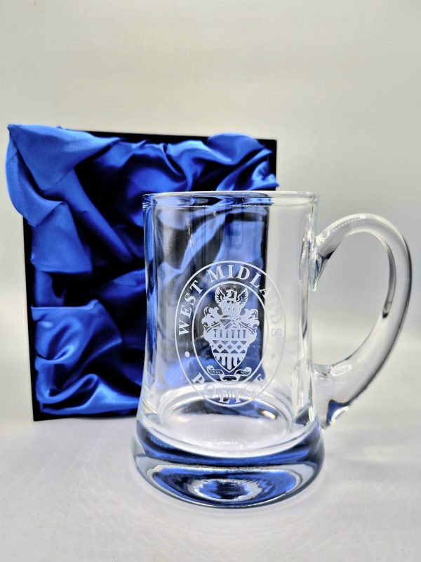 Glass Tankard & Presentation Case