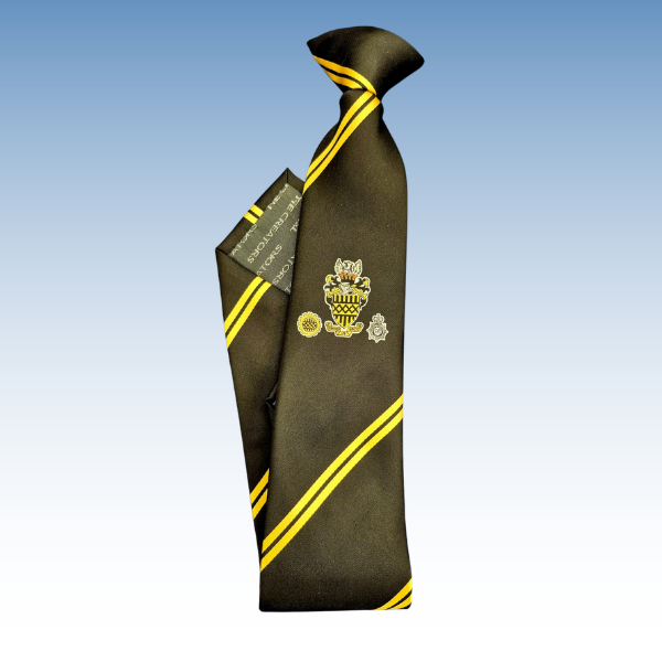 WMP Benevolent Fund Tie - Classic Black & Gold