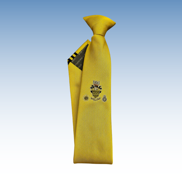 WMP Benevolent Fund Tie - Clip On Gold